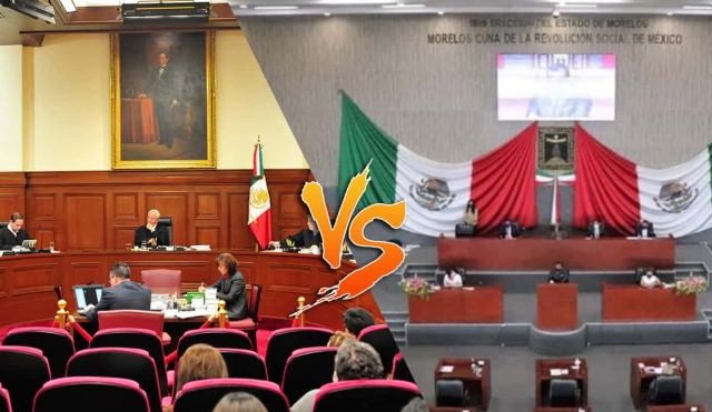 Advierte SCJN de posible desacato de Congreso de Morelos