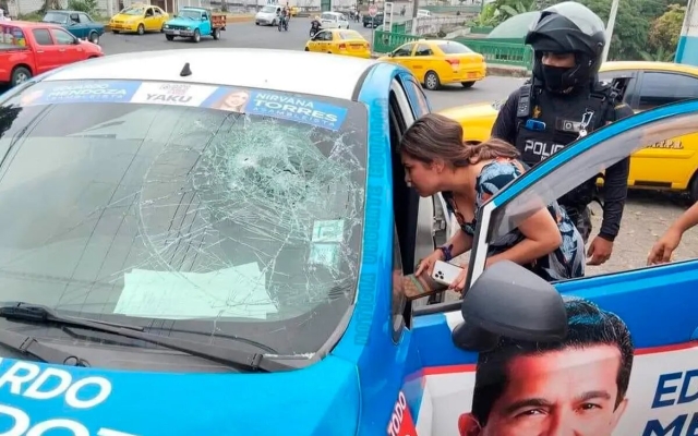Ecuador: Candidata al Parlamento sufre ataque armado tras muerte de Villavicencio