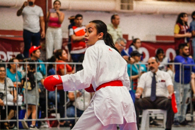 Karateca morelense se cuelga medalla de plata en Nacionales Conade 2023