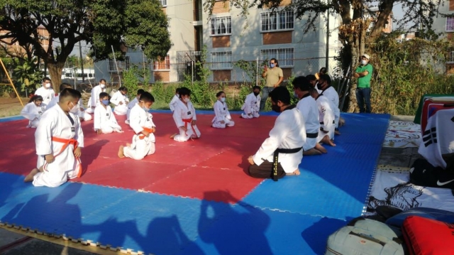Clases gratuitas de taekwondo en Jiutepec
