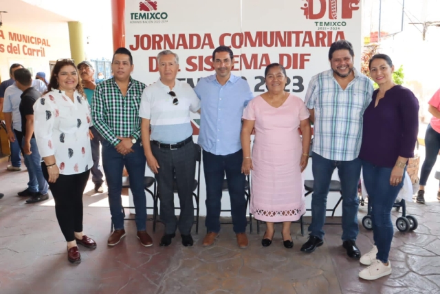 Éxito en la jornada comunitaria del DIF Temixco en Lomas del Carril
