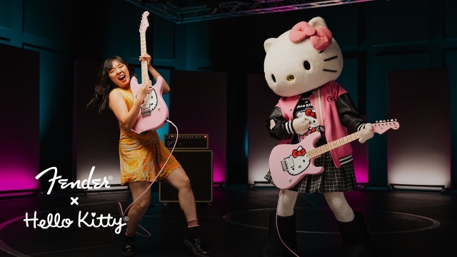 Fender y Hello Kitty lanzan una edición especial de Stratocaster