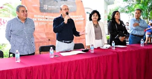 Realizan foro sobre financiamientos y capacitación en Cuautla 