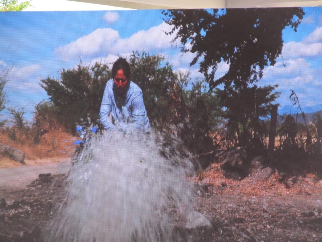 El gobierno prometió un cambio total en el uso del agua, con mejor aprovechamiento, especialmente para consumo humano.