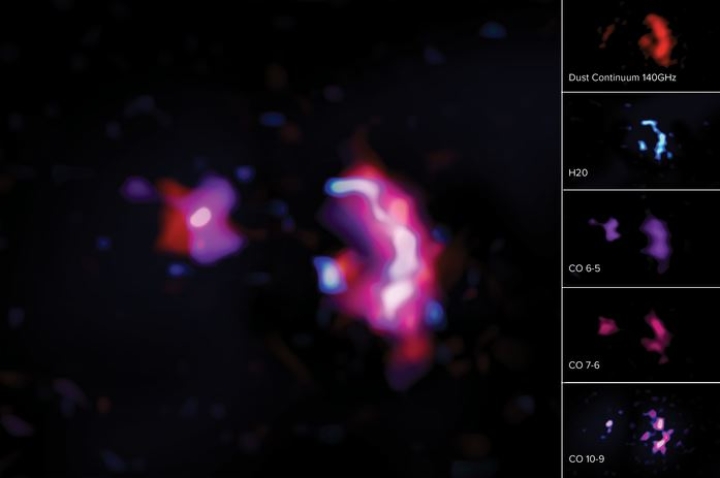 Astrónomos detectan agua en una de las galaxias más antiguas conocidas