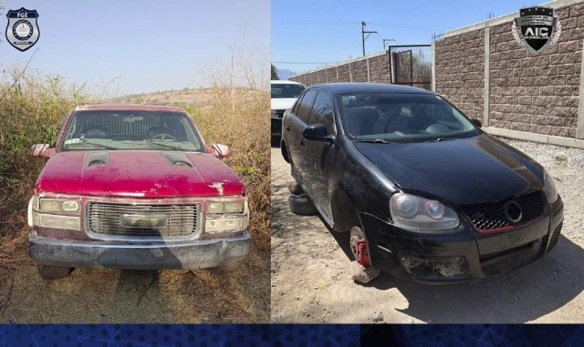 Ambos vehículos quedaron a cargo de las autoridades.
