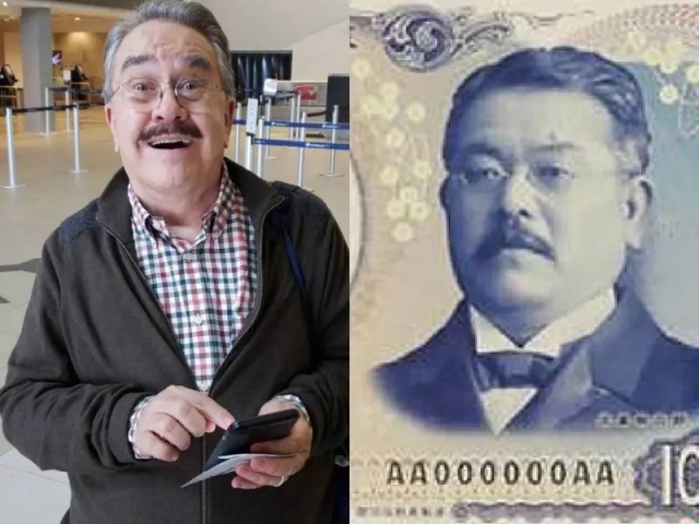 Nuevo billete de mil yenes se viraliza porque se parece a Pedrito Sola