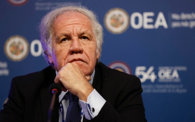 Luis Almagro, secretario general de la Organización de los Estados Americanos (OEA).