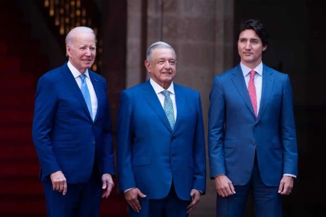 Estos son los seis acuerdos alcanzados por Biden, AMLO y Trudeau
