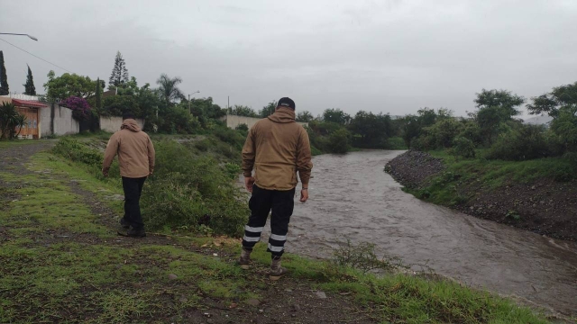 Protección Civil de Temixco mantiene monitoreo permanente por lluvias