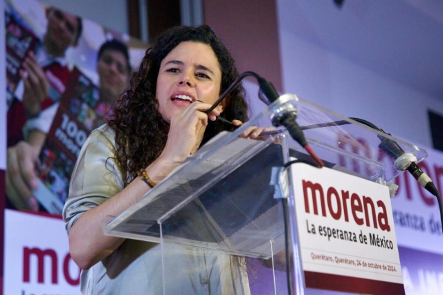 Luisa María Alcalde buscará afiliar a 10 millones de personas a Morena