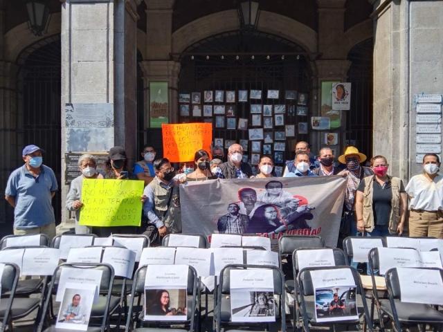 Exigen justicia por asesinato de cinco periodistas en 2022