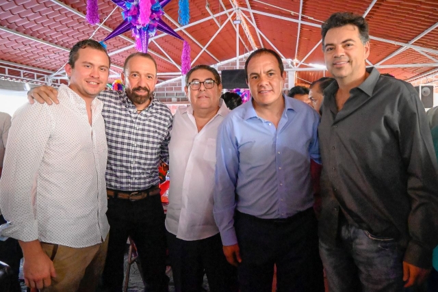 Convive Cuauhtémoc Blanco con representantes de los medios de comunicación