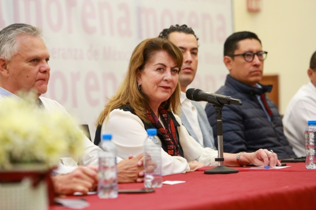 Margarita González Saravia llama a la unidad para fortalecer el Movimiento de Transformación