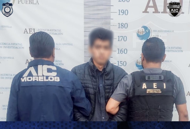 Aprehende AIC a &#039;El Huesos&#039; en Puebla por incumplir medidas cautelares impuestas por juez penal de Jojutla