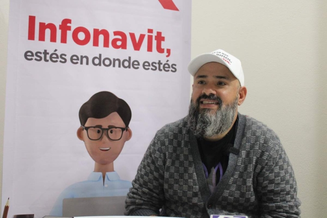 Jorge Salgado Ruiz, delegado del Infonavit en Morelos. 