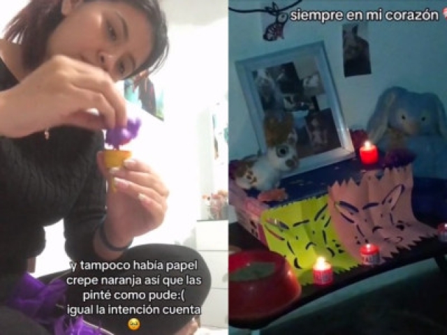 &#039;Ya eres mexicana&#039;: Peruana celebra el Día de Muertos por su mascota y conquista redes sociales