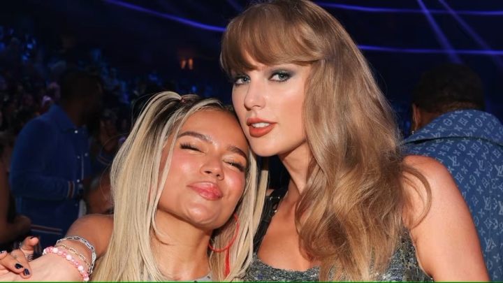 Taylor Swift y Karol G sorprenden con baile inesperado en los MTV VMAs 2024