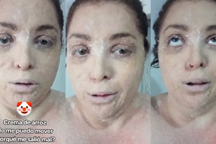 Mujer prueba mascarilla de arroz: Inesperado resultado se viraliza