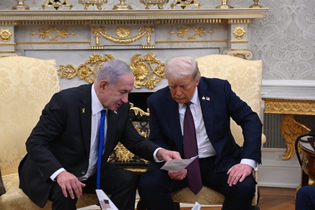 Trump anuncia que Netanyahu aceptó plan de paz para Gaza