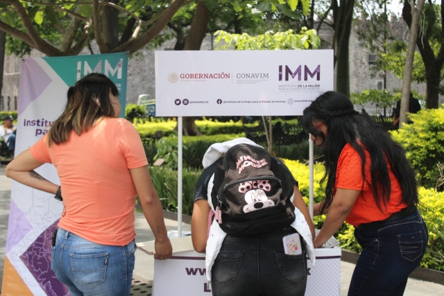 Instala IMM módulos itinerantes; abrirá Centro de Atención a la Mujer en Xoxocotla