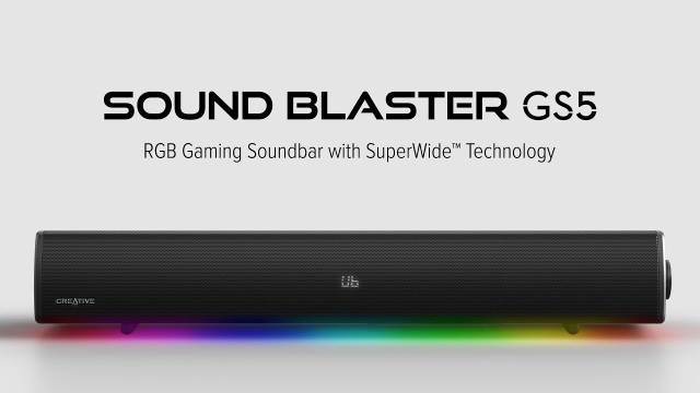 GS5: La Barra de Sonido Compacta que Lleva tu Setup Gamer a Otro Nivel