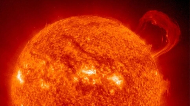 Así se ve una llamarada del Sol captada por la NASA