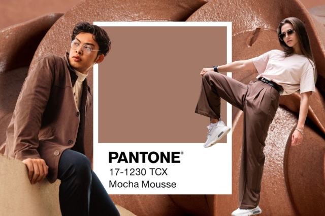 5 colores ideales para combinar el mocha mousse en primavera-verano 2025