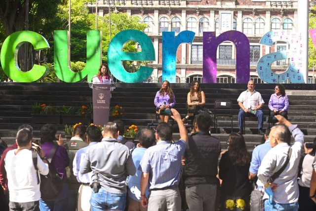 Margarita González puso en marcha este martes el programa Código Violeta, como una medida de protección para mujeres en las calles. 