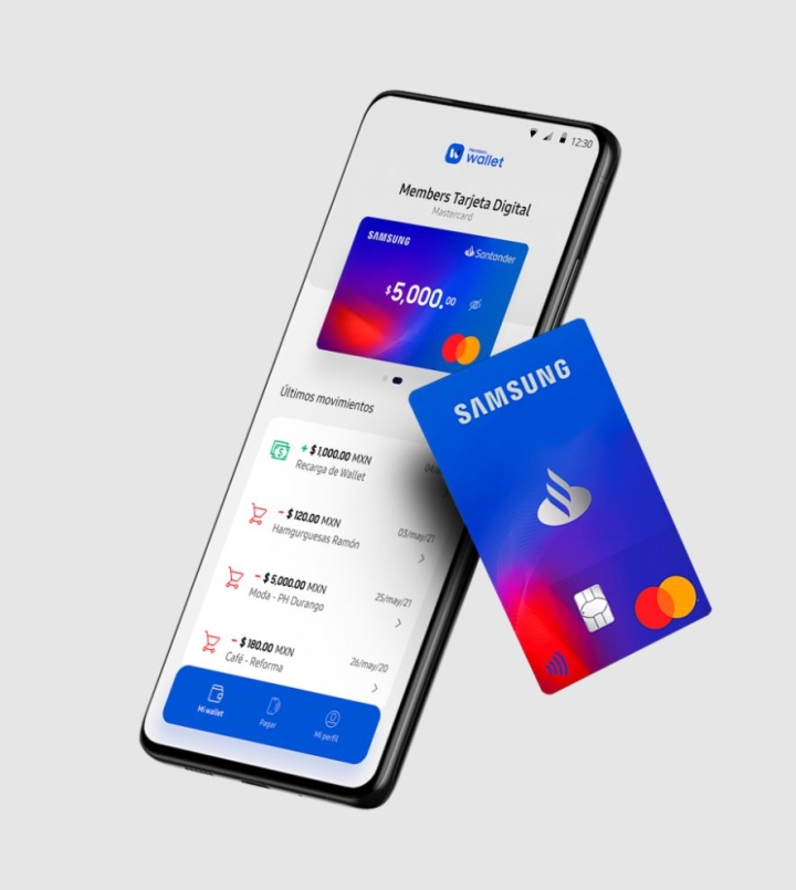 Members Wallet: La tarjeta de débito digital de Samsung y Santander llega a México