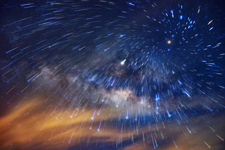 Lluvia de estrellas de las Dracónidas 2022 en su pico máximo desde México