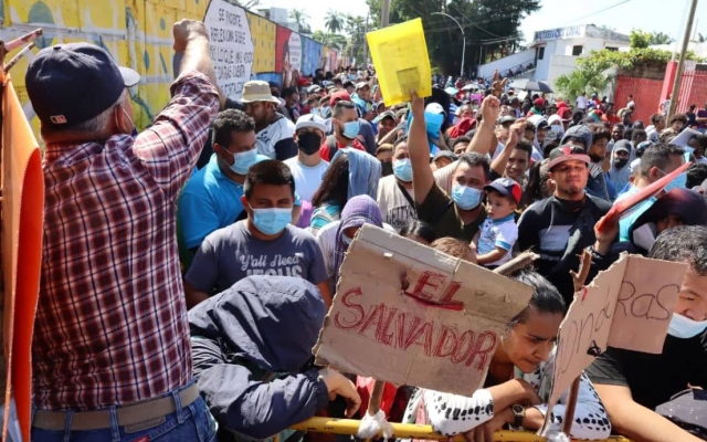 Anuncian migrantes huelga de hambre para protestar por su situación legal en México