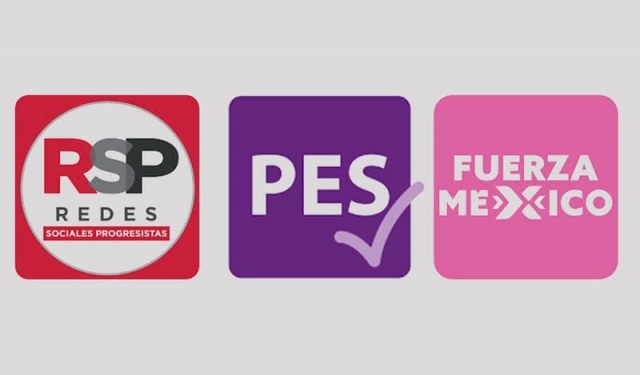 PES, Fuerza por México y RSP perdieron su registro.