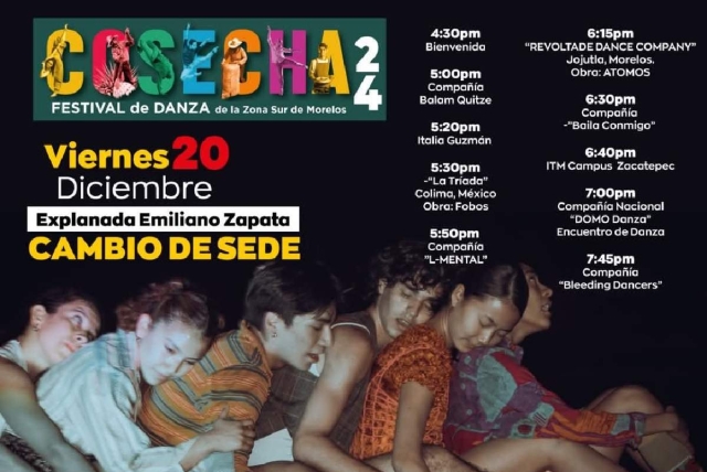 Un espectáculo de danza de varias compañías se presentará este fin de semana en dos municipios de la región sur.