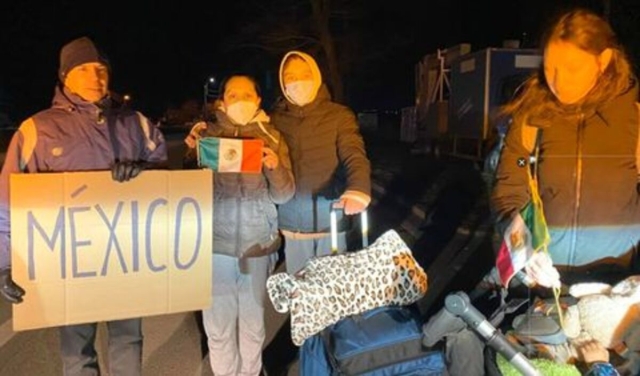 Llegaron a Rumania familias mexicanas que salieron de Ucrania