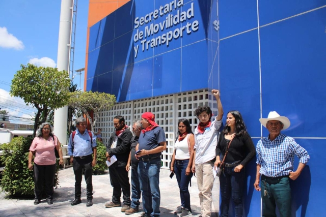 Representantes de organizaciones anunciaron una marcha este viernes en la avenida Plan de Ayala de Cuernavaca. 