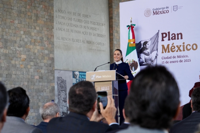 Sheinbaum presenta el &#039;Plan México&#039; para impulsar la economía