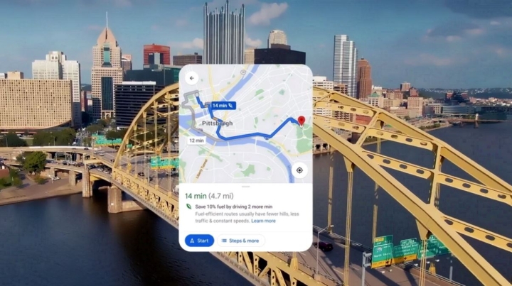 Google Maps nos recomendará por defecto la ruta más ecológica (no la más rápida) a partir de 2022