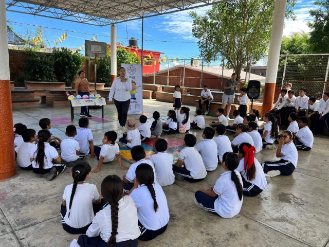 Ofrece TUJPA pláticas para prevenir delitos en primaria de Tetecala