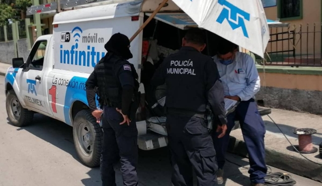 Hieren a trabajador de Telmex en Tres Marías