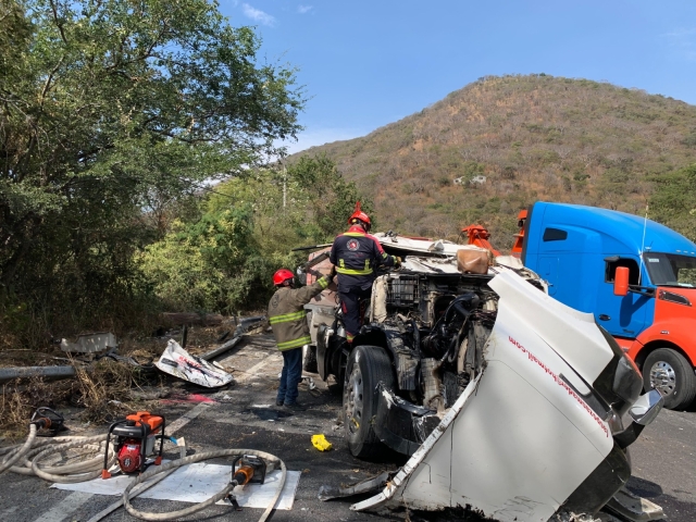 Atiende CEPCM accidente en carretera Cuernavaca-Cuautla