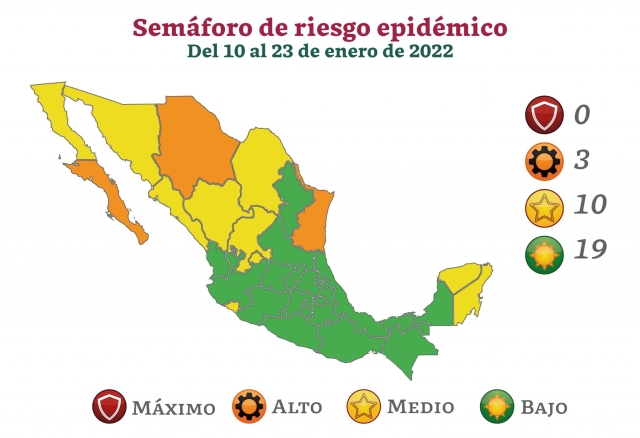 Morelos permanece en semáforo verde, por dos semanas más