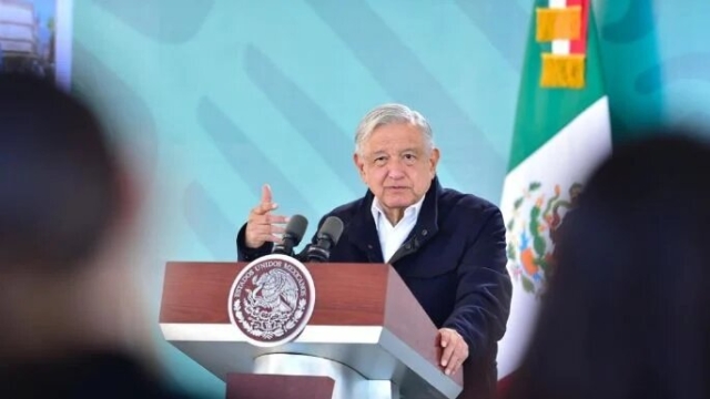 Andrés Manuel López Obrador. Conferencia matutina desde Sonora el 13 de noviembre de 2023.
