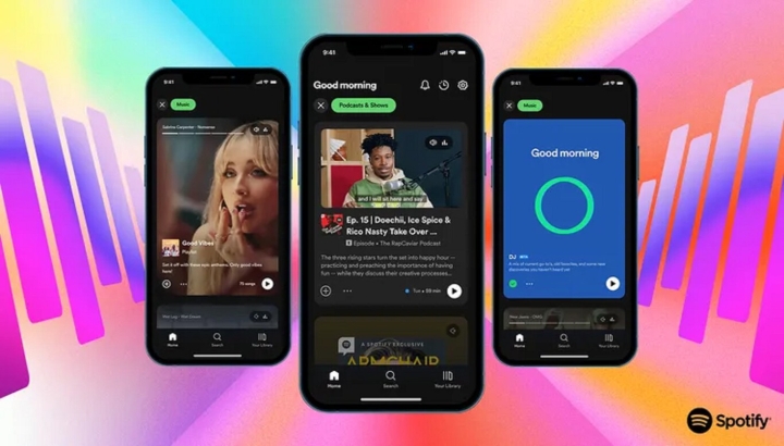 Spotify renueva su app con una interfaz más limpia