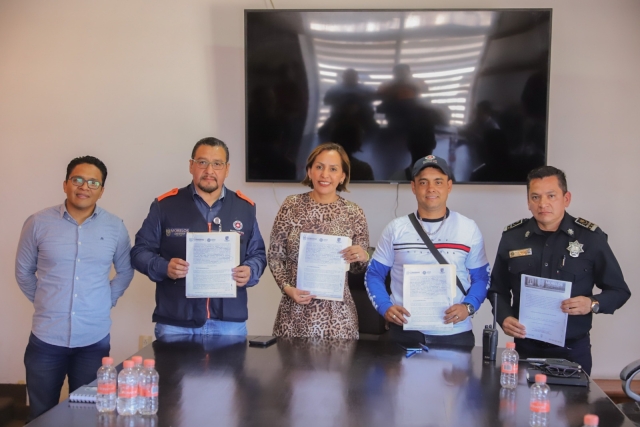 Establecen CEPCM y Tlaltizapán alianza estratégica por la seguridad en eventos masivos