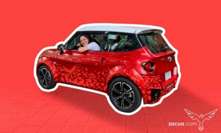 Conoce ’Zacua’, el automóvil 100% eléctrico hecho por mujeres mexicanas