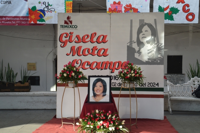 Temixco rinde homenaje a Gisela Mota, su primera alcaldesa