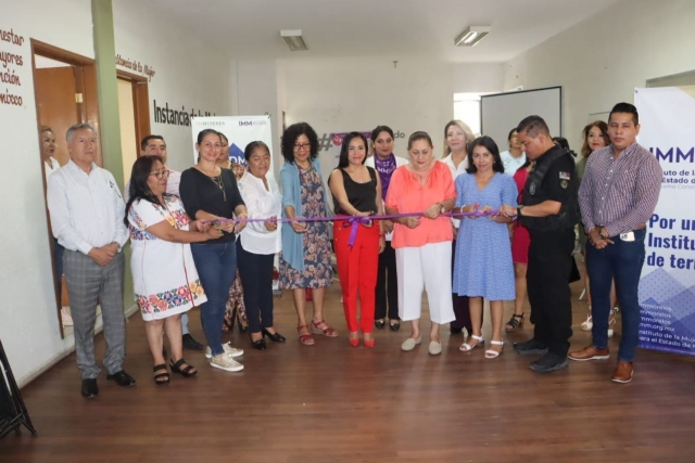 Inauguran Centro de Desarrollo para las Mujeres en Temixco