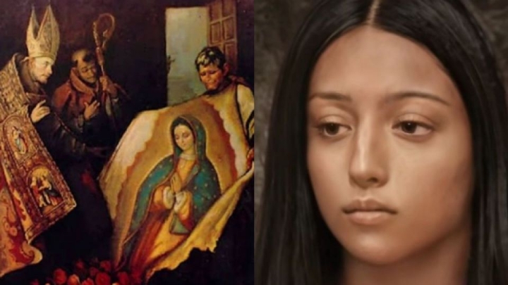 Inteligencia Artificial logra recrear el rostro de la Virgen de Guadalupe