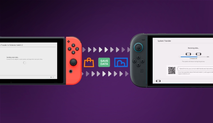 Nintendo Switch 2: Así puedes transferir tus datos desde tu antigua consola